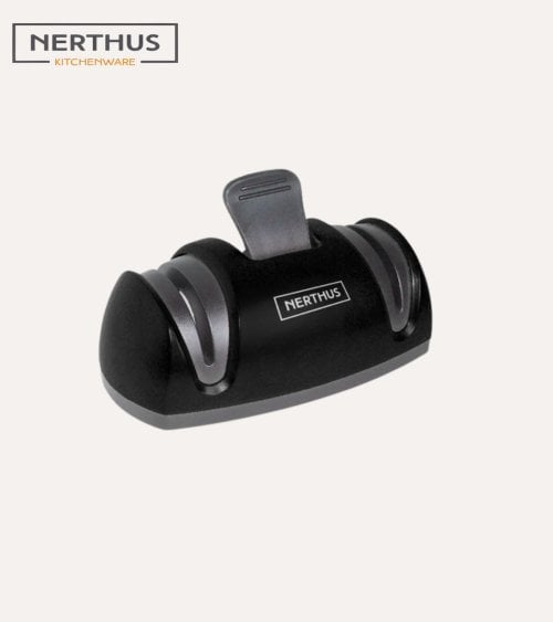 Afilador de Cuchillos Doble con Ventosa de Acero Inoxidable