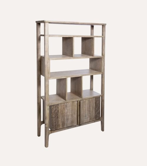 Librería Banila de Madera de Acacia