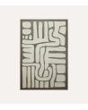 Cuadro Lienzo Marcella con Relieve de MDF