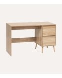 Escritorio Abana con 2 Cajones de MDF