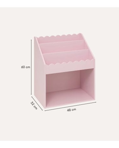 Estantería Librería Infantil Festoneada de MDF