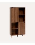 Estantería Slidy con 2 Puertas Correderas de MDF