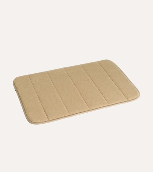 Alfombra de Baño con Líneas de Microfibra