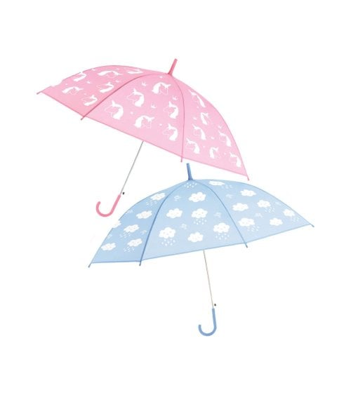 Paraguas Infantil Cambio de Color con Lluvia-1