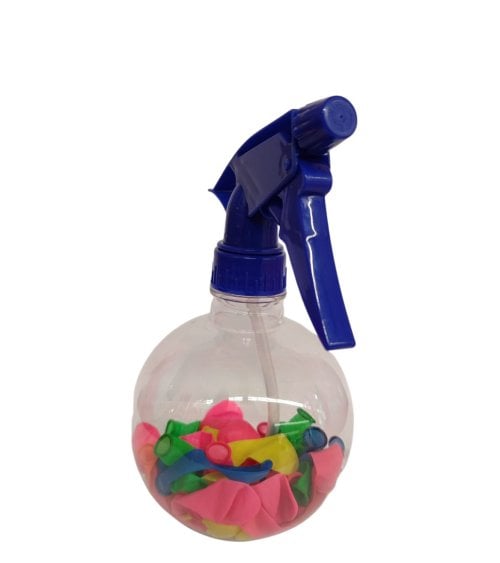 Botella con Dispensador con 50 Globos de Colores-4