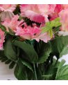 Ramo de Claveles Artificiales de Alta Calidad, Flores Decorativas-12